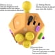 thumbnail image 5 of Cubo de doce lados para reducir la ansiedad y el estrés en adultos. Bloqueador de control y juguete para niños y adultos con TDAH, TDA, TOC o autismo en la escuela. Rojo Verde WMZL-891-7, 5 of 8