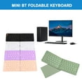thumbnail image 4 of Mini Clavier Pliable Bluetooth Rechargeable Sans Fil Android Windows Fo S2B3, 4 of 8