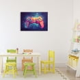thumbnail image 3 of Stupell Industries Contemporary Futuristic Cosmic Game Controller Canvas Art, 24 x 16, by Creative Studio, 3 of 8