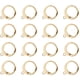 thumbnail image 1 of 50 piezas de ganchos franceses para pendientes de acero inoxidable 304 con cierre de palanca y aro abierto de 14,5 x 12 x 2 mm para la fabricación de joyas (dorados), 1 of 8