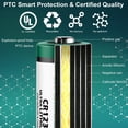 thumbnail image 4 of Baterías de litio rapthor CR123A 1650 mAh, 3 V, paquete de 40, 4 of 8