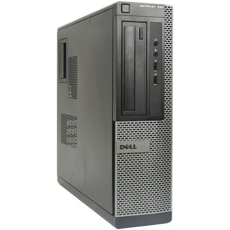 Refurbished Dell Optiplex 390 WA1-0237 Desktop PC with Intel Pentium G630 Processor, 4GB Memory, 250GB Hard Drive and Windows 10 Pro (Monitor Not Included)