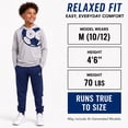 thumbnail image 6 of RBX Boys Jogger Set - Thermal Sports Hoodie and Tricot Joggers Athletic Outfit Set 4 Piece, 6 of 7