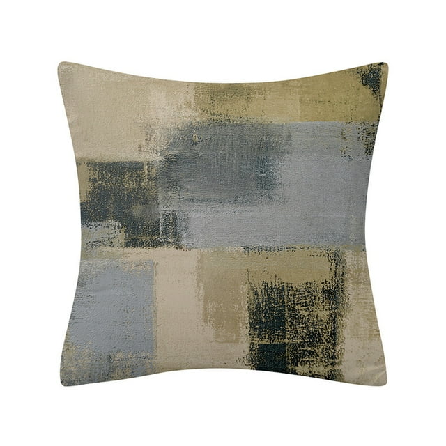 2 Pcs Abstract Pillowcase Throw Pillow Case Sofa Seater, 30*50cm #34