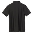 thumbnail image 3 of YDLCAFD Men Spring and Summer Fashion Loose Lapel Short Sleeve Top T Shirt Shirt Top, 3 of 7