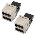 thumbnail image 1 of 2X 9-Pin Placa Base Una 2 Puertos USB 2.0 Un Adaptador Interno de Cabecera Hembra, 1 of 5