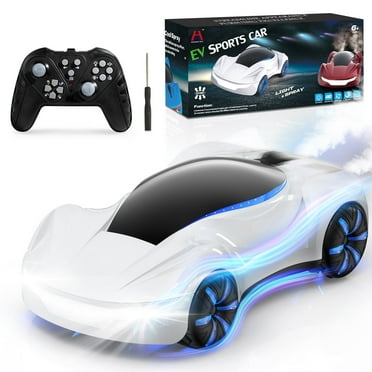 Remote Control Car RC Drift Car 2.4GHz 1:24 Scale 4WD 15KM/H High-Speed Model Vehicle with LED Lights Drifting Tire Racing Sport Toy Car for Adults Boys Girls Kids Gift