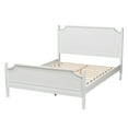 thumbnail image 4 of Baxton Studio Mariana Classic and Traditional White Finished Wood Queen Size Platform Bed, 4 of 9