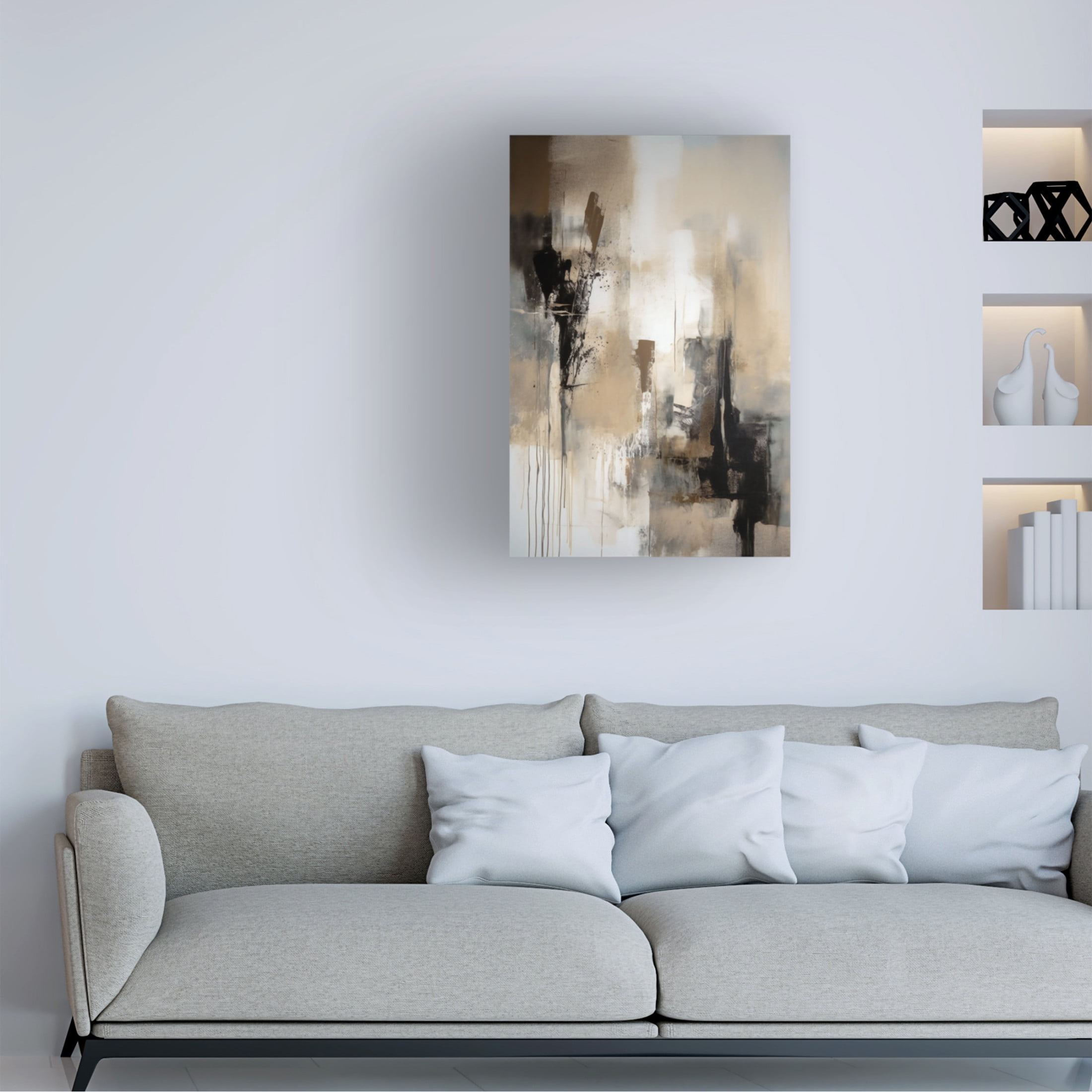 Trademark Fine Art Emel Tunaboylu Po 2 Canvas Wall Art