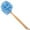 Blue, variant on Chainplus 1 Pack Large Bath Puff Loofah Sponge With Long Handle Shower Loofah, Bath Body Back Brush, Spa Brush for Women and Men(Green)