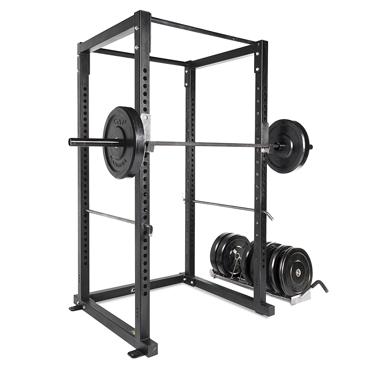 CAP Power Rack / Cage Combo ( 3Inch Square, 11 Gauge Steel Frame Full