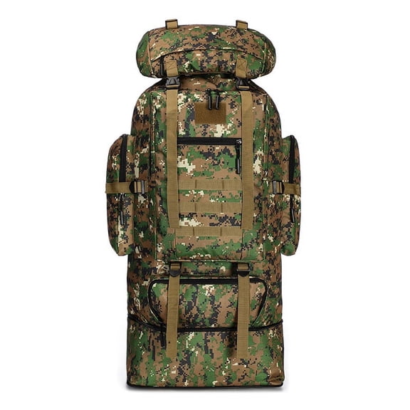Camouflage men's camping bag,Rainforest camouflage