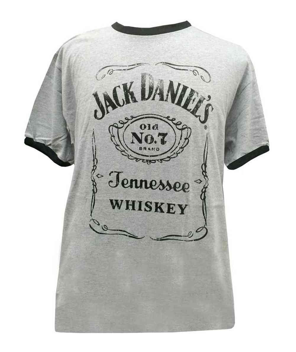 Jack Daniels Men's Ringer Tee T-Shirt 