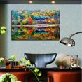 thumbnail image 3 of Autumn Scenery Canvas Wall Art Colorful Autumn Framed Painting For Livingroom Office Bedroom Wall Decor Ready to Hang, 3 of 6