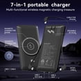 thumbnail image 3 of Cargador portátil magnético LUCKYFELLOW de 10000 mAh para iWatch e iPhone, 3 of 9