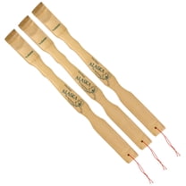 BambooMN 17" Bamboo Back Scratcher - w/Love of 50 States plus 1 Free Travel Size Back Scratcher - Alaska - 3 Units