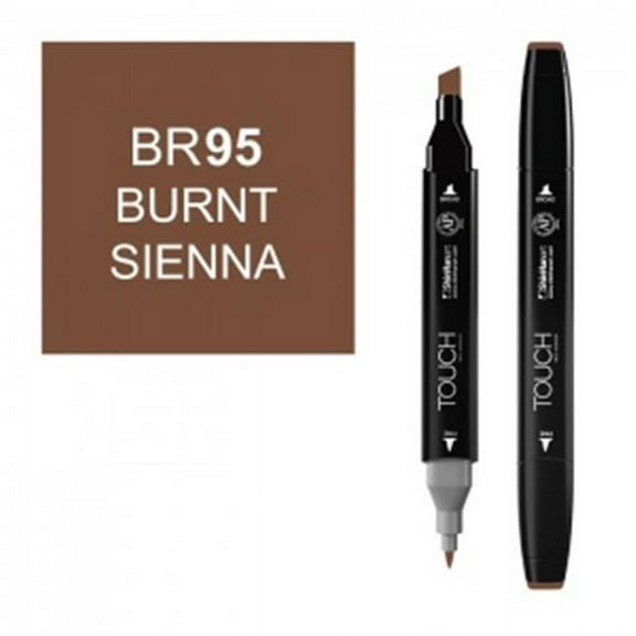 ShinHan Art 1110095-BR95 Twin Burnt Sienna Marker,