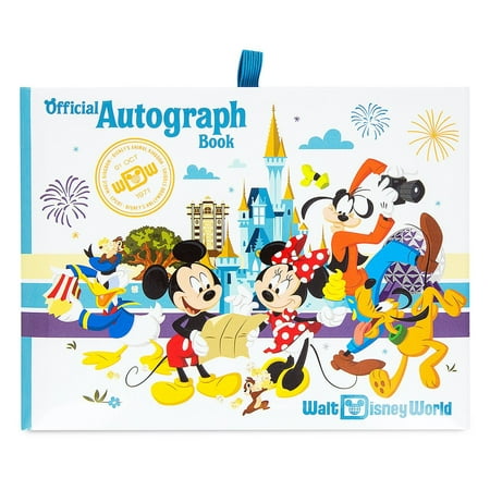 - Disney Parks Walt Disney World Mickey & Friends Autograph Book New