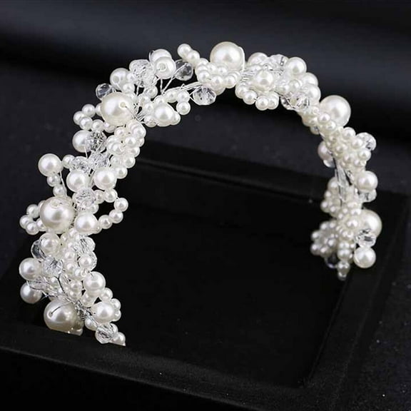 HOOWIFFY Elegant Bridal Hair Accessories Headdress for Weddings, Parties, and Special Celebrations