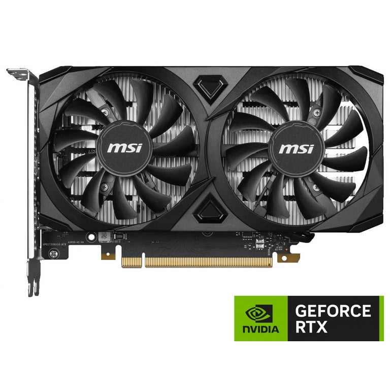 MSI Ventus GeForce RTX 3050 6GB GDDR6 PCI Express 4.0 ATX