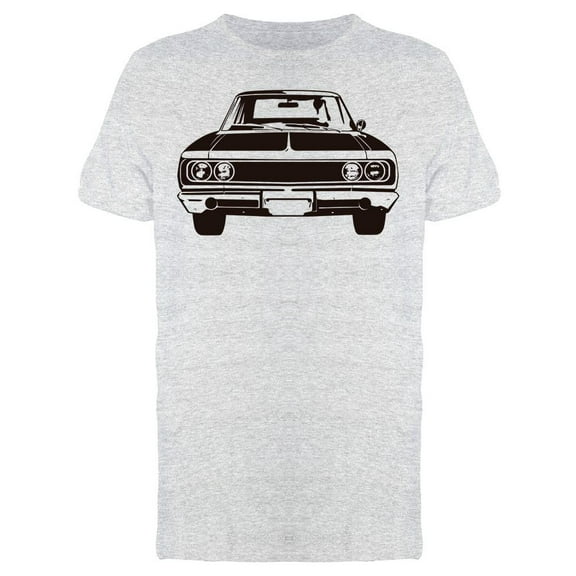 Front View Vintage Car T-Shirt Men -Image by Shutterstock, Male Medium