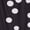 BLACK, variant on Women's Polka Dot Mesh Scarf Detail Cowl Neck Blouse