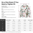 thumbnail image 4 of Rocae Frog and Forest Plants Print Breathable Sun Protection Hoodie Quick-Dry Lightweight Long Sleeve Hoodie Unisex Running Sports Shirt Medium, 4 of 9