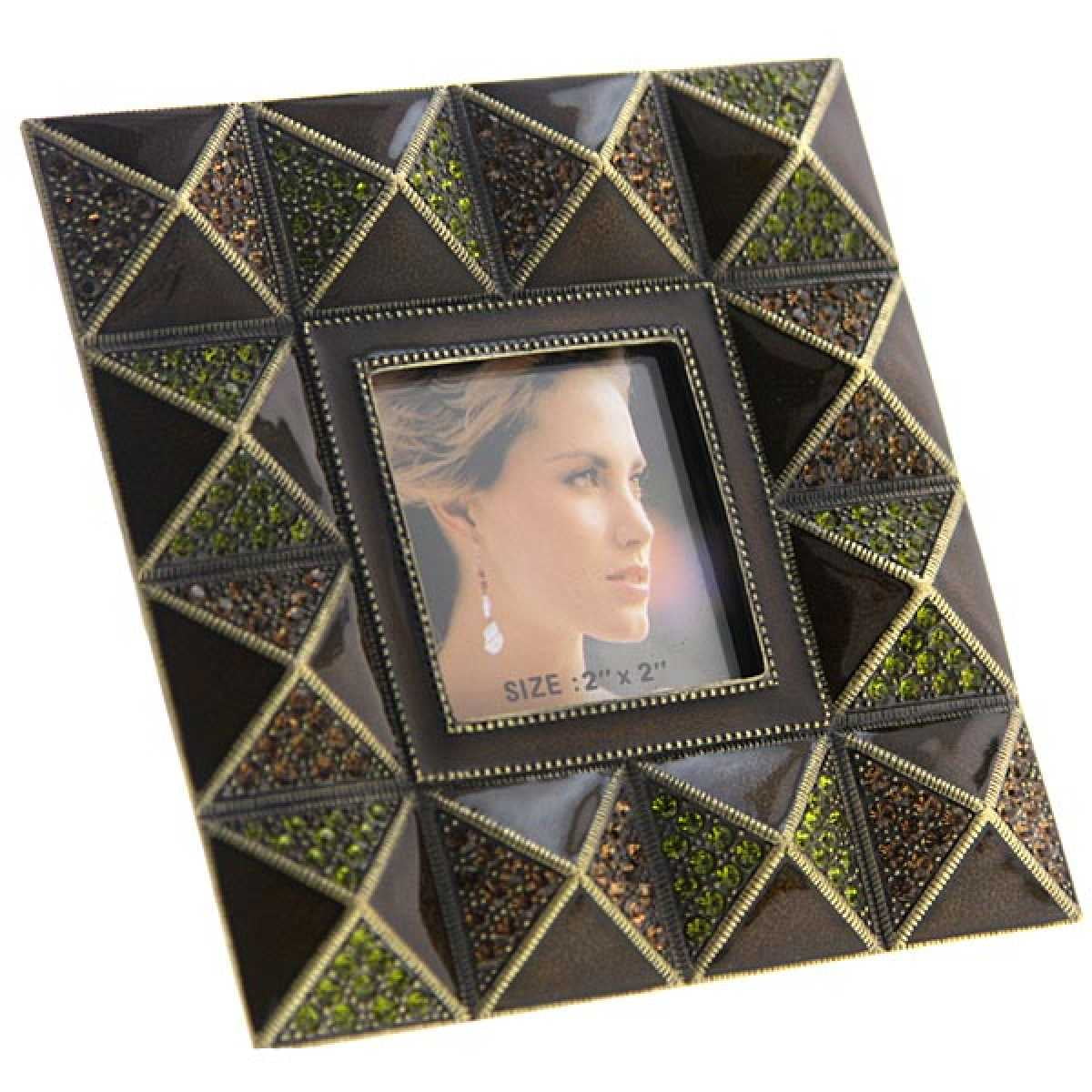 1928 Crystal Square Shape Picture Frame 68485 NEW ...