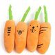 thumbnail image 2 of Juguetes para masticar con forma de zanahoria para perros y mascotas, con cara divertida, juguetes de peluche suaves y chirriantes para cachorros, accesorios de entrenamiento para la limpieza de, 2 of 5