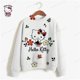 thumbnail image 3 of Sudadera con capucha holgada de manga larga con estampado de Hello Kitty para mujer, jersey de otoño 2024, ropa de calle Y2k, 3 of 5