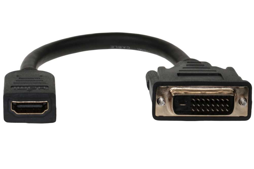 HDMI Female to DVI Male Adapter Cable