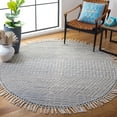 thumbnail image 2 of SAFAVIEH Natura Cordelia Southwestern Wool Area Rug, Ivory/Grey, 6' x 6' Round, 2 of 7