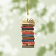 thumbnail image 4 of Christmas Series Pendant - Book Christmas Tree Ornament Creative Christmas Book Car Decoration Christmas Tree Decoration Holiday Home Decoration, 4 of 8