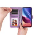 thumbnail image 3 of Funda tipo cartera GANGXUN para Xiaomi Poco F3 Pro , diseño girasol, cuero PU, soporte, cierre magnético, tarjetero, 3 of 5