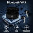 thumbnail image 4 of Wireless Earbuds for Samsung Galaxy S25 S24 Ultra, Bluetooth 5.3 Headphones Bass Stereo Noise Canceling Ear Buds with Mic LED Display, IPX7 Waterproof in Ear Earphones for Phone Laptop Sports Workout, 4 of 13