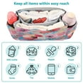 thumbnail image 4 of DIXRUYEE Stroller Organizer Poppy Explosion Printed, 4 of 7