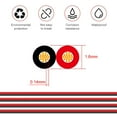 thumbnail image 3 of 2Pin Wire 100M 22AWG 12V/24V Extension Cord Red and Black 2-Wire Stranded Tinned Copper LED Light Bar Power Cord, 3 of 5