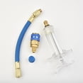 thumbnail image 2 of Oil/Dye Injector 30Ml 1 Oz With Low Side Quick Coupler Adapter 1/4 SAE X4T7, 2 of 13