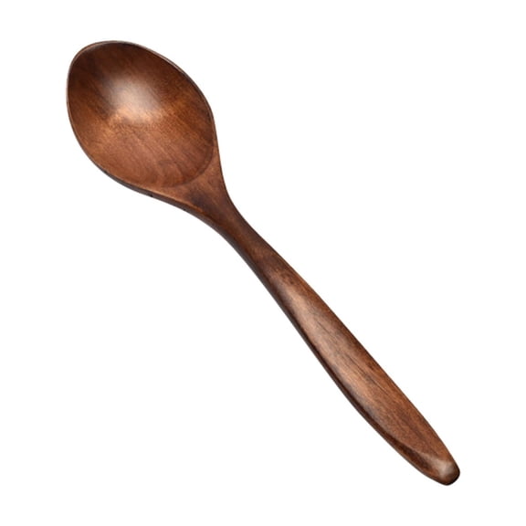 Wooden Eating Spoon Handcrafted Tableware Utensil for Kitchen and Dining Use Lightweight Yet Sturdy Perfect for Stirring Serving Desserts Cereals or Appetizers Natural Material