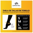 thumbnail image 2 of Tobillera de cobre Copper Heal 1 Par Mediana, 2 of 5