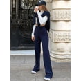 thumbnail image 4 of Women's Fashionable High-Waisted Flared Pants, Multiple Colors Available, 4 of 4