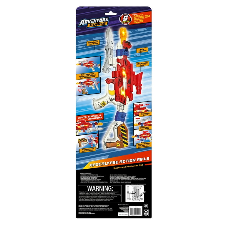 Apocalypse Action Rifle - Wasteland Protector Set - Walmart.com