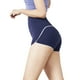 thumbnail image 1 of Gibobby Pantalones cortos de yoga Pantalones cortos deportivos informales para mujer, para correr, Fitness, Yoga, ajustados, elásticos, antiligeros, d(Azul oscuro,G), 1 of 5