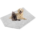thumbnail image 1 of PetAmi Waterproof Dog Blanket For Medium Large Dog, Puppy Pet Blanket Couch Cover Protection, Sherpa Fleece Fuzzy Cat Blanket Throw, Couch Sofa Bed Furniture Protector Soft Reversible 40x60 Light Gray, 1 of 7