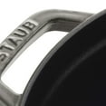 thumbnail image 4 of Staub Cast Iron 13.25-qt Round Cocotte - Graphite Grey, 4 of 7