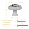 thumbnail image 5 of Koala Kitchen Hardware: Fluorescent Drawer Pulls - Round 4-Pack, Glow-in-the-Dark Knobs for Cabinets, Wardrobes, and Dressers, 5 of 6