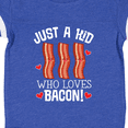 thumbnail image 4 of Inktastic Just a Kid Who Loves Bacon Boys or Girls Baby Bodysuit, 4 of 5