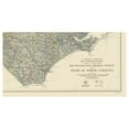thumbnail image 4 of Historic State Map - North Carolina Erosion Survey - USDA 1935 - 23 x 44.08 - Vintage Wall Art, 4 of 5