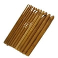 thumbnail image 3 of MasteelfCA 12pcs Wood Knitting Tool Carbonized Knitting Needles for Handmade Creative DIY, 3 of 7