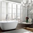 thumbnail image 5 of Bellaterra Home BA6833 67 in. Pavia Freestanding Bathtub, Glossy White, 5 of 5